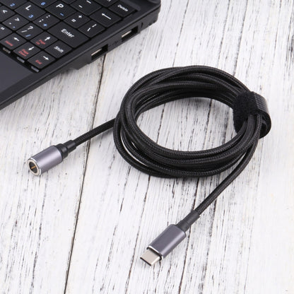 USB-C / Type-C Male to 8 Pin Magnetic DC Round Head Free Plug Charging Adapter Cable, Type-C to Magnetic Head