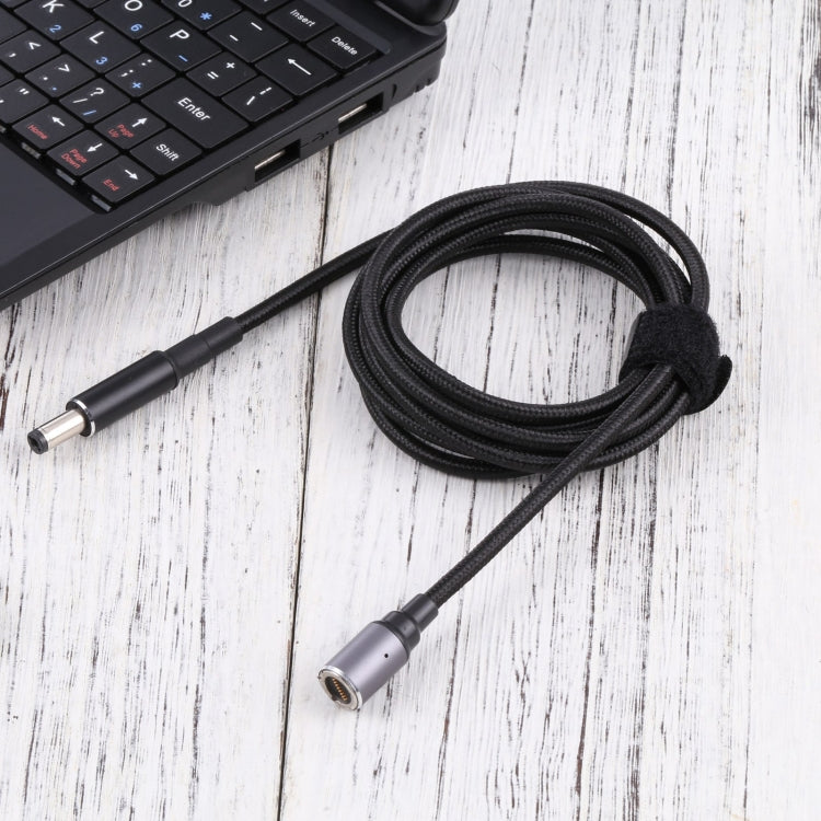 5.5 x 2.1mm Male to 8 Pin Magnetic DC Round Head Free Plug Charging Adapter Cable, 5.5 x 2.1mm to Magnetic Head
