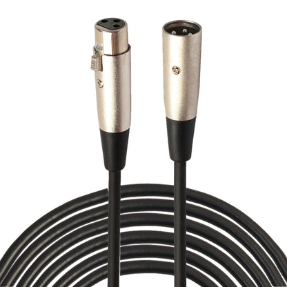 10m 3-Pin XLR Male to XLR Female MIC Shielded Cable Microphone Audio Cord, Length: 10m