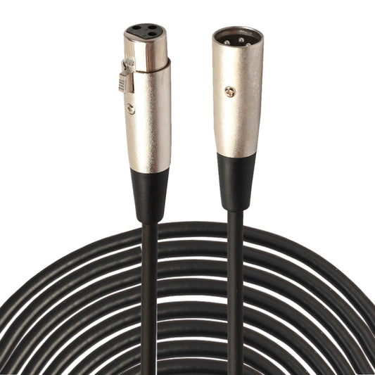 20m 3-Pin XLR Male to XLR Female MIC Shielded Cable Microphone Audio Cord, Length: 20m