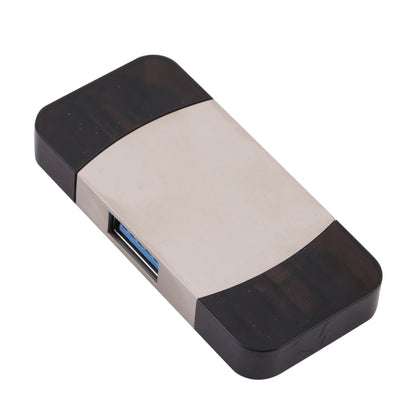 4 In 1 Type-C / USB-C + 8 Pin + Dual USB Multi-function Adapter with Dual OTG Function, 4 In 1