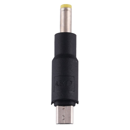 10 PCS 4.8 x 1.7mm to Micro USB DC Power Plug Connector, 4.8 x 1.7mm