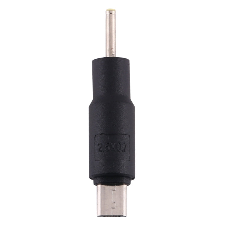 10 PCS 2.5 x 0.7mm to Micro USB DC Power Plug Connector, 2.5 x 0.7mm