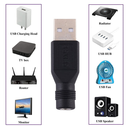 10 PCS 3.5 x 1.35mm to USB 2.0 DC Power Plug Connector, 3.5 x 1.35mm