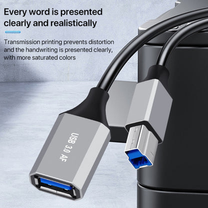 USB-C / Type-C 3.1 to USB 3.0 Male Square Port Printer Data Transmission Extension Cable, Length:1.2m, Type-C 3.1 to USB 3.0 Male, 0.5m
