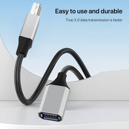 USB-C / Type-C 3.1 to USB 3.0 Male Square Port Printer Data Transmission Extension Cable, Length:1.2m, Type-C 3.1 to USB 3.0 Male, 0.5m