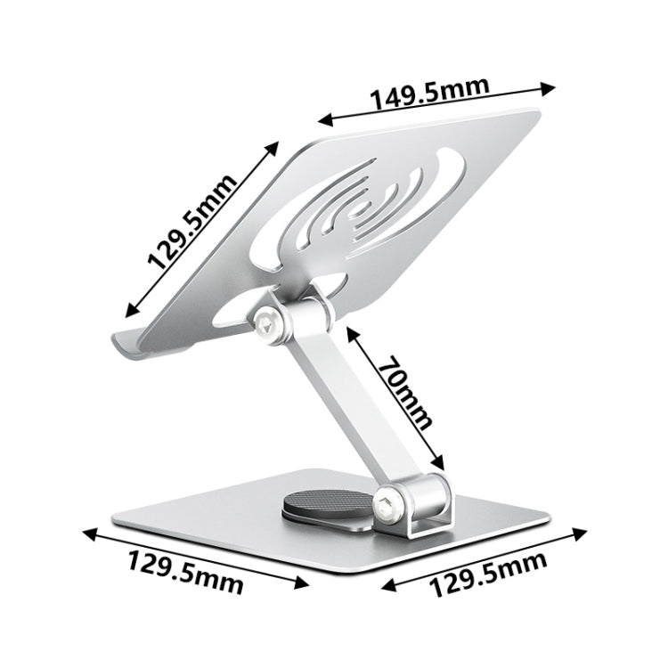 L-14 Aluminum Alloy Foldable Rotating Laptop/Tablet Stand, L-14