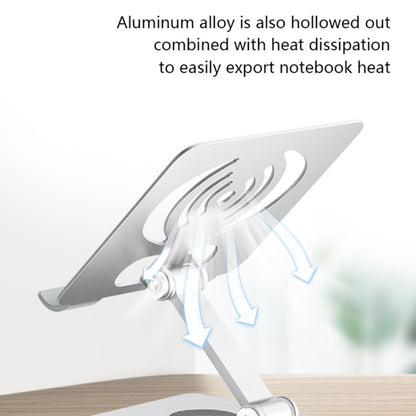 L-14 Aluminum Alloy Foldable Rotating Laptop/Tablet Stand, L-14