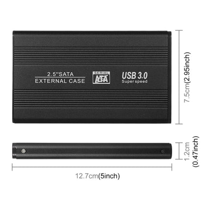 Richwell SATA R2-SATA-320GB 320GB 2.5 inch USB3.0 Super Speed Interface Mobile Hard Disk Drive, 320GB