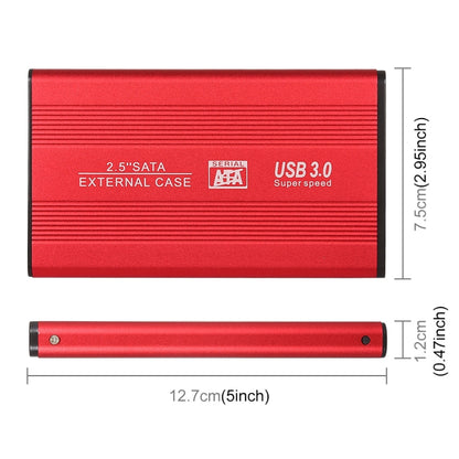 Richwell SATA R2-SATA-500GB 500GB 2.5 inch USB3.0 Super Speed Interface Mobile Hard Disk Drive, 500GB
