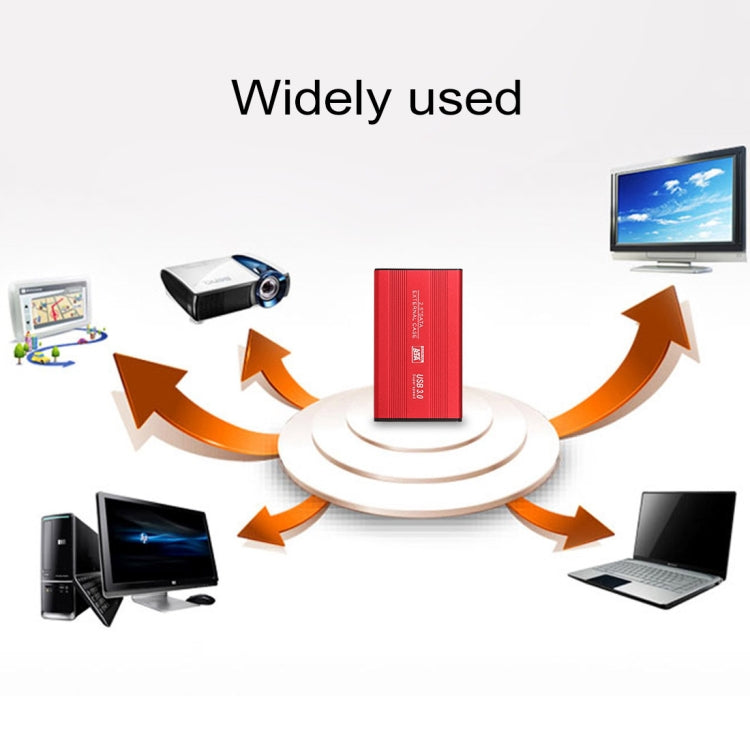 Richwell SATA R2-SATA-500GB 500GB 2.5 inch USB3.0 Super Speed Interface Mobile Hard Disk Drive, 500GB