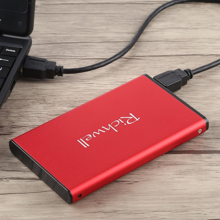 Richwell SATA R2-SATA-500GB 500GB 2.5 inch USB3.0 Super Speed Interface Mobile Hard Disk Drive, 500GB