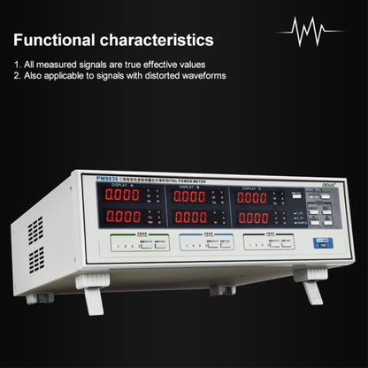 PM9830 500V 80A Three Phase Digital AC Voltage Current Power Factor & Power Meter, PM9830 80A