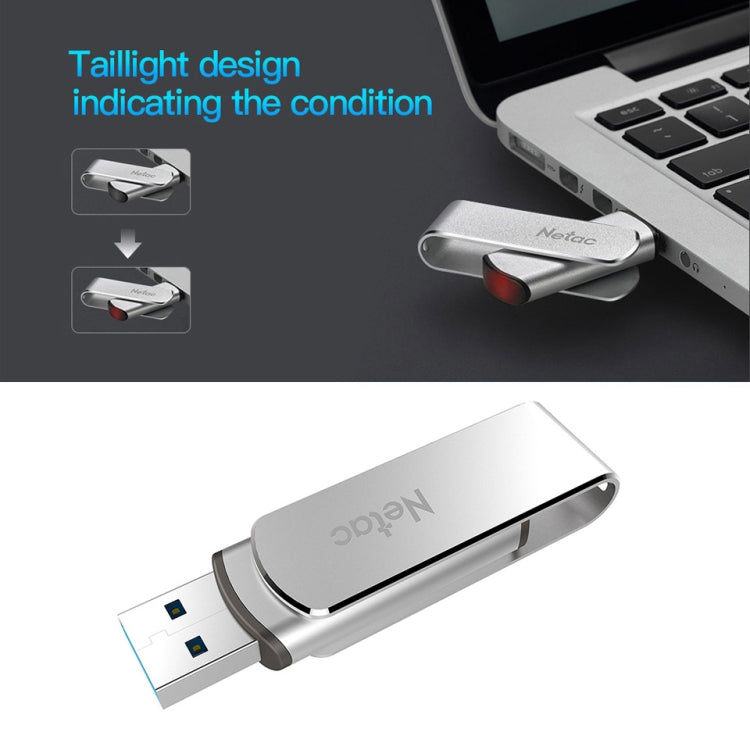 Netac U388 128GB USB 3.0 Twister Secure Encryption Flash Disk, U388 128GB