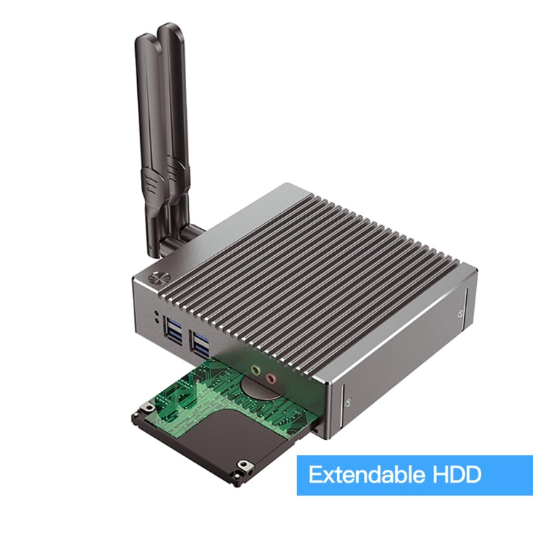 K660S Windows and Linux System Mini PC, Intel Celeron Processor N2840 Quad-Core 1.83- 2.25GHz, 4GB RAM + 64GB SSD, 4GB+64GB