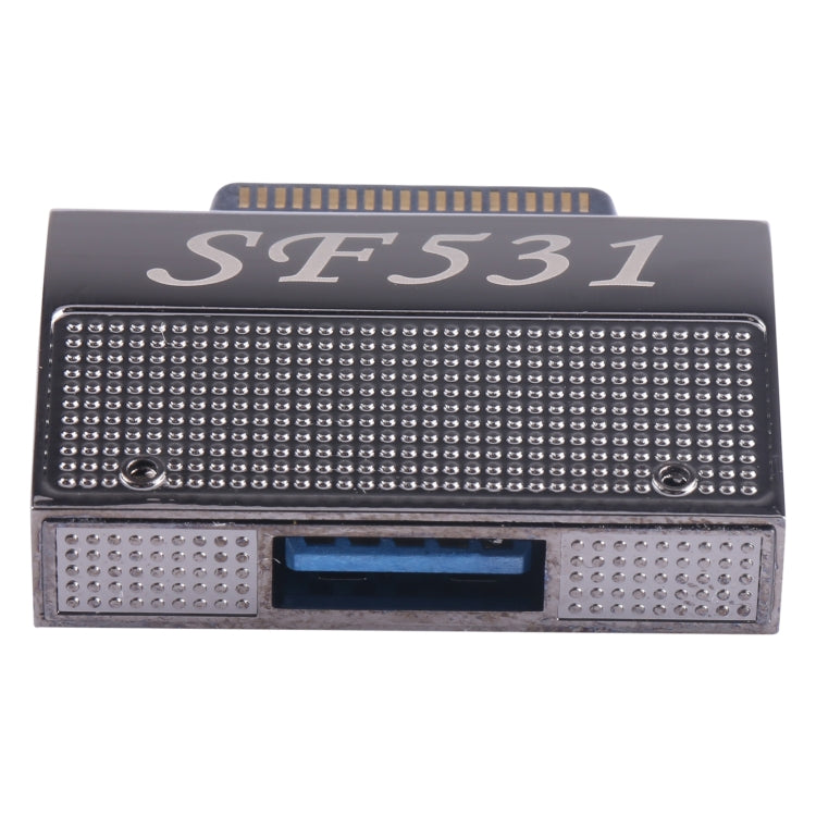 SF531 For Microsoft Surface 40 Pin to USB3.1 / Type-C Female Adapter Extended Dock, SF531