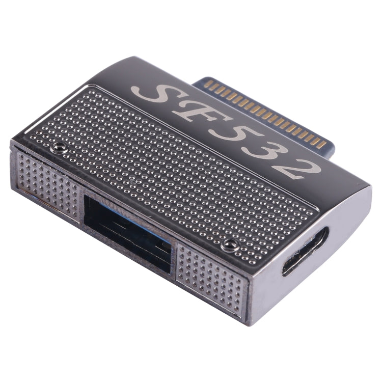 SF532 For Microsoft Surface 40 Pin to USB3.1 / Type-C Female Adapter Extended Dock, SF532