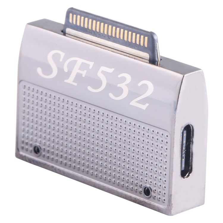 SF532 For Microsoft Surface 40 Pin to USB3.1 / Type-C Female Adapter Extended Dock, SF532