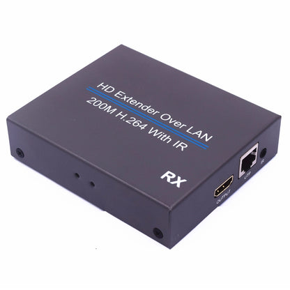 NK-E200IR 200m Over LAN HDMI H.264 HD (Transmitter + Receiver) Extender with IR, 200m