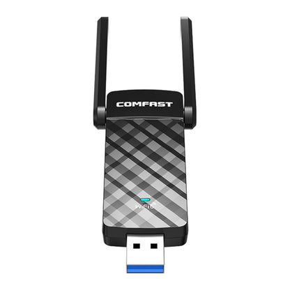 COMFAST C-952AX V2 1800Mbps Dual Band Wireless Network Card WiFi6 USB Adapter, CF-952AX V2