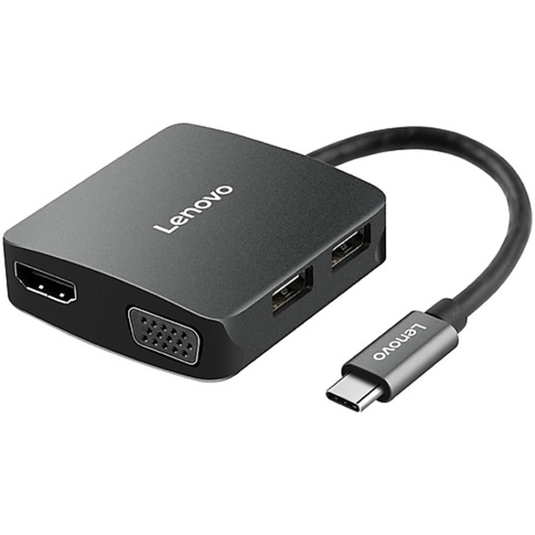 Lenovo C06 6 In 1 Type-C / USB-C to HDMI / VGA Universal Converter Docking Station, C06