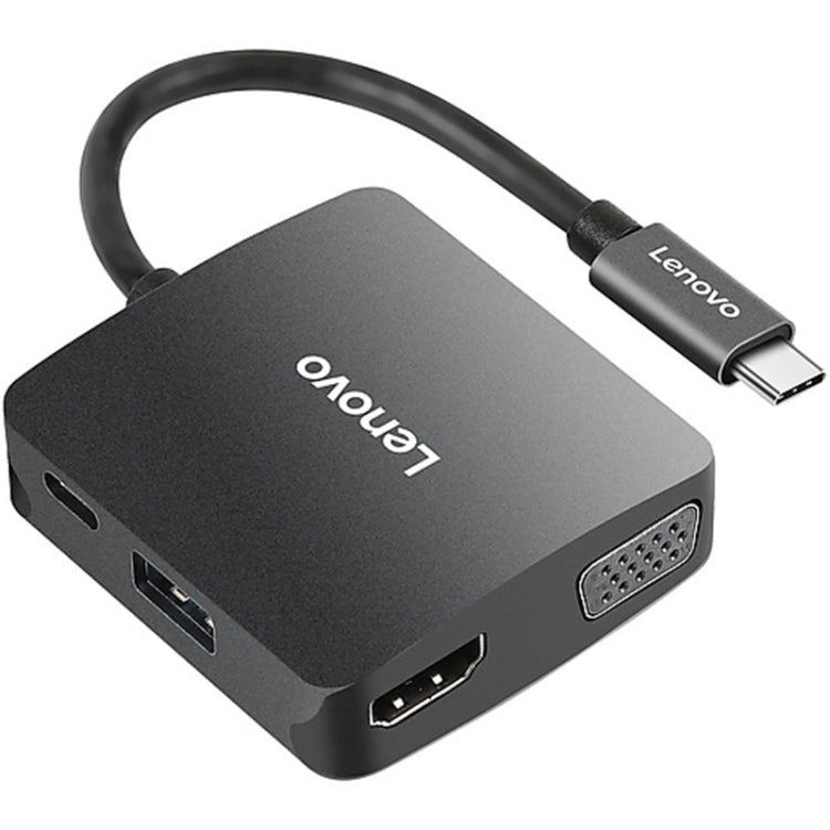Lenovo C06 6 In 1 Type-C / USB-C to HDMI / VGA Universal Converter Docking Station, C06