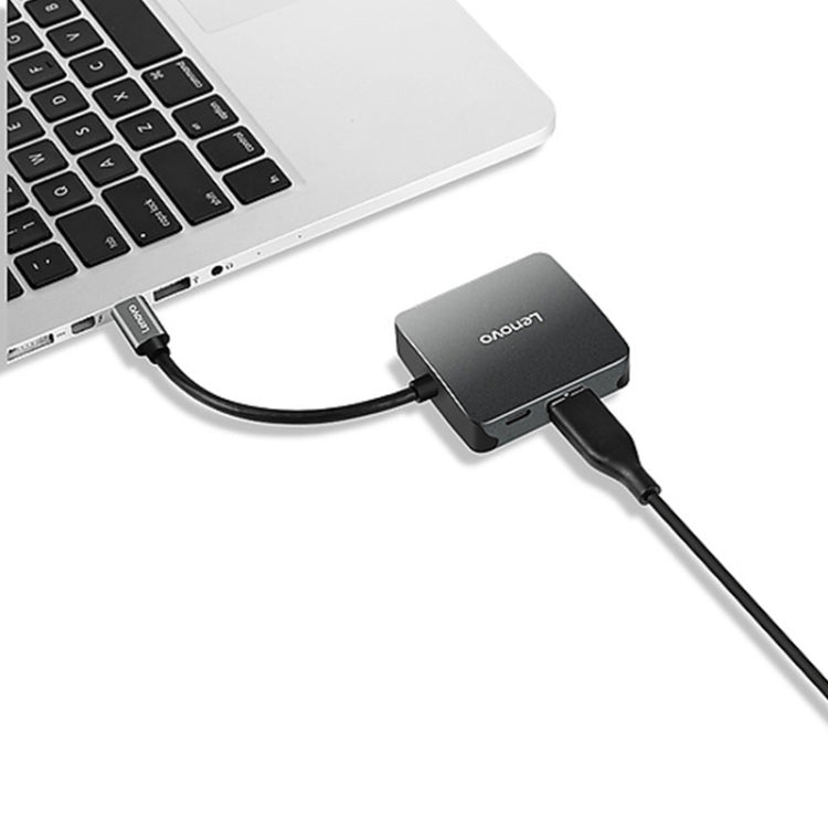 Lenovo C06 6 In 1 Type-C / USB-C to HDMI / VGA Universal Converter Docking Station, C06