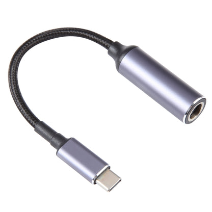 USB-C / Type-C Male to 7.9x0.9mm Female Nylon Braided Adapter Cable, 7.9x0.9mm
