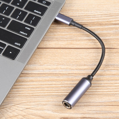 USB-C / Type-C Male to 7.9x0.9mm Female Nylon Braided Adapter Cable, 7.9x0.9mm