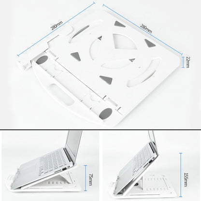 General-purpose Increased Heat Dissipation For Laptops Holder, Style: with Mobile Phone Holder with Rotation, Style: with Mobile Phone Holder with Rotation