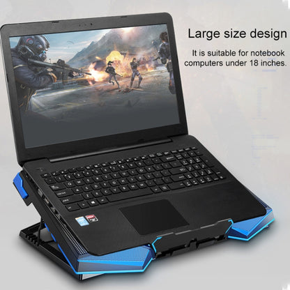 dual USB Ports Five-core Radiator Notebook Computer  Holder