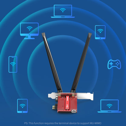 COMFAST CF-BE200 Pro 8774Mbps WiFi7 PCIE Wireless Network Adapter WiFi Receiver, CF-BE200 Pro
