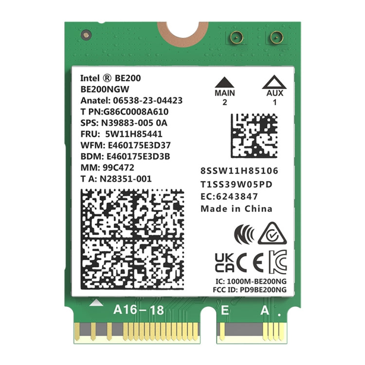 COMFAST CF-BE200-M WiFi7 BT5.4 Tri-Band Wireless Network Adapter M.2 Network WiFi Module, CF-BE200-M