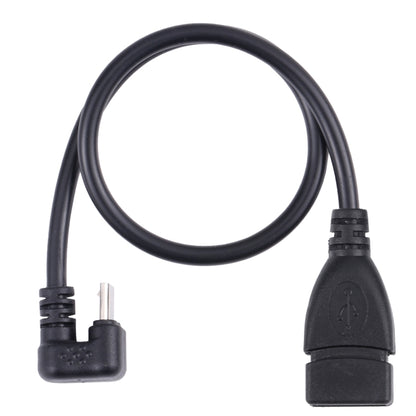 U-shaped Micro USB Male to USB 2.0 Female OTG Data Cable, Micro USB to USB 2.0