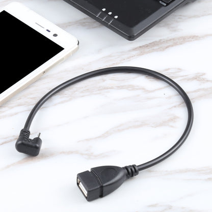 U-shaped Micro USB Male to USB 2.0 Female OTG Data Cable, Micro USB to USB 2.0