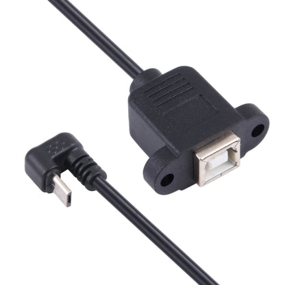 Micro USB Male to B-type Square Print Port Female Connector Cable, Micro USB to B-type Square