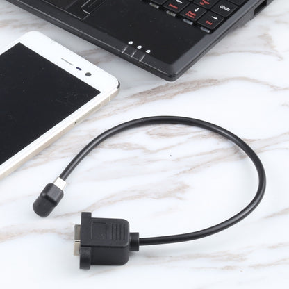 Micro USB Male to B-type Square Print Port Female Connector Cable, Micro USB to B-type Square