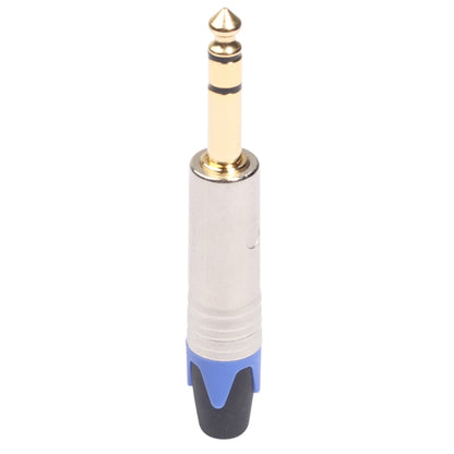 10 PCS TC203N 6.35mm Gold-plated Audio Stereo Connector Welding Plug