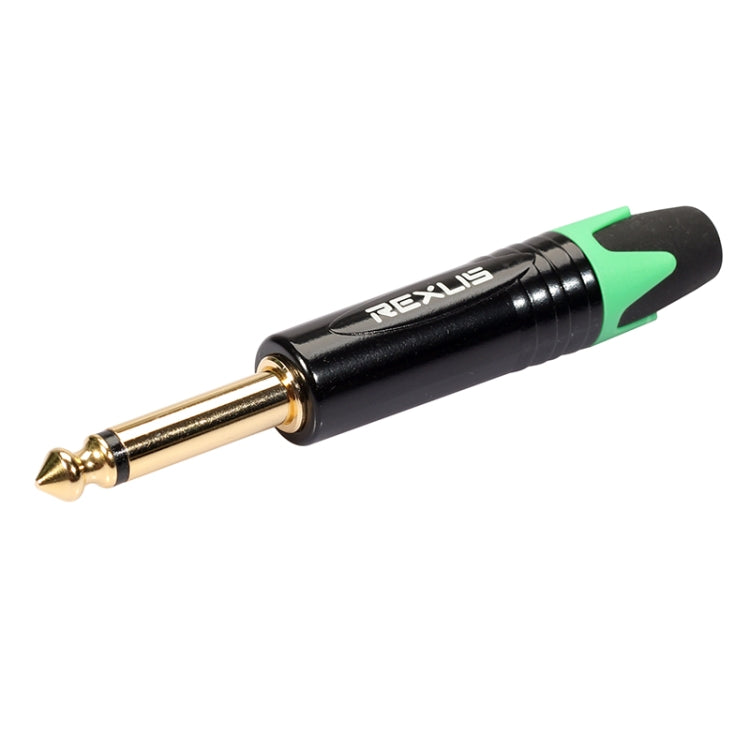 10 PCS TC202 6.35mm Gold-plated Mono Sound Welding Audio Adapter Plug