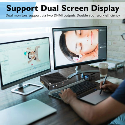 K620D Windows (Not Include XP) & Linux Mini PC without Memory and Hard Disk, Intel Celeron N2840 Dual Core 4 Threads, up to 2.0GHz, without Memory and Hard Disk