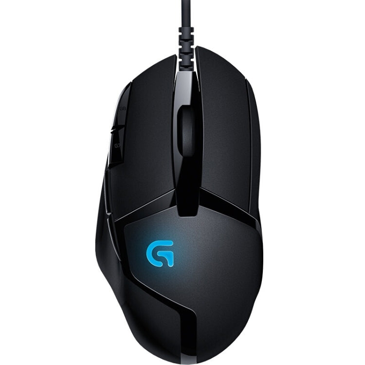 Logitech G402 USB Interface 8-keys 4000DPI Five-speed Adjustable High-speed Tracking Wired Optical Gaming Mouse, Length: 2m