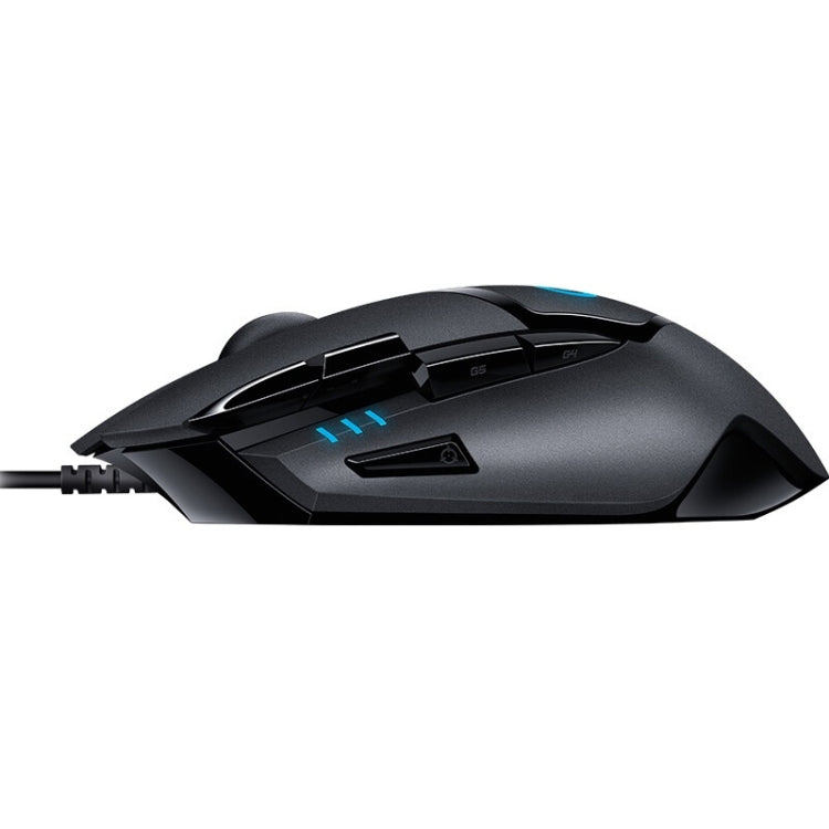 Logitech G402 USB Interface 8-keys 4000DPI Five-speed Adjustable High-speed Tracking Wired Optical Gaming Mouse, Length: 2m