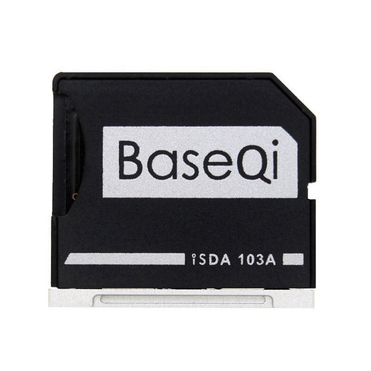 BASEQI Hidden Aluminum Alloy High Speed SD Card Case for Dell XPS 15.6 inch (9560 / 9570) Laptop, For Dell XPS 15.6 inch 9560