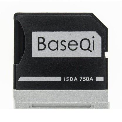 BASEQI Hidden Aluminum Alloy High Speed SD Card Case for Dell XPS 15.6 inch (9550) Laptop, For Dell XPS 15.6 inch 9550