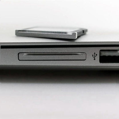 BASEQI Hidden Aluminum Alloy SD Card Case for Lenovo Ideapad 320S Laptop, For Lenovo Ideapad 320S