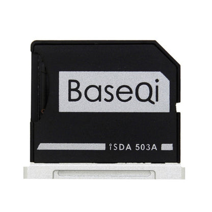 BASEQI 503ASV Hidden Aluminum Alloy SD Card Case for Macbook Pro Retina 15 inch (Mid-2012 to Early 2013) Laptops, For Macbook Pro Retina 15 (Mid 2012 to Early 2013)