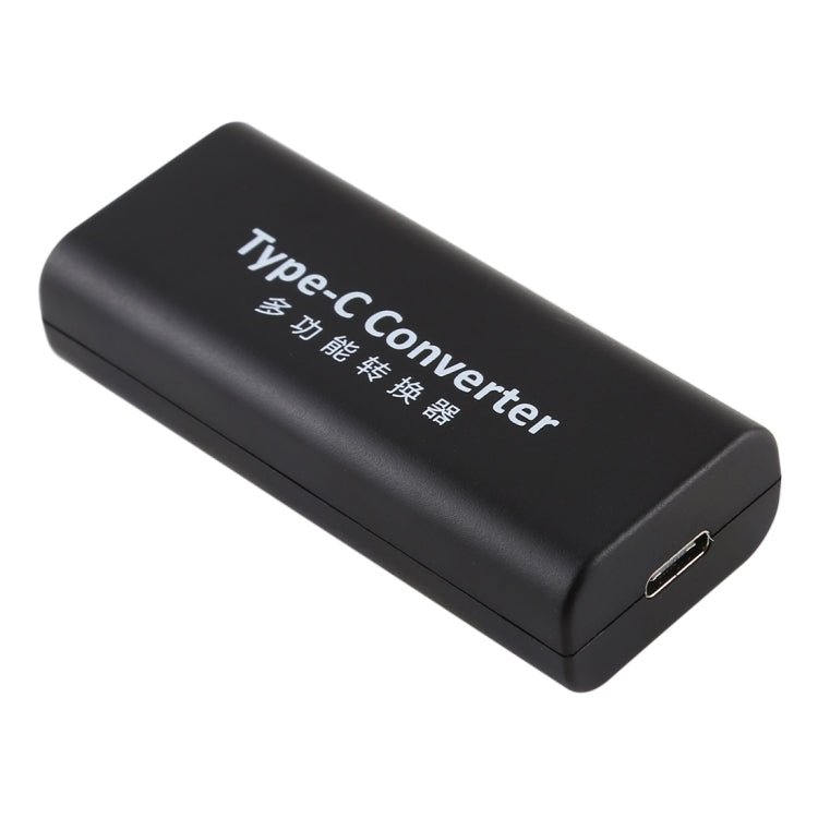 Big Square Female to USB-C / Type-C Female Power Connector Adapter with 15cm USB-C / Type C Cable, Big Square