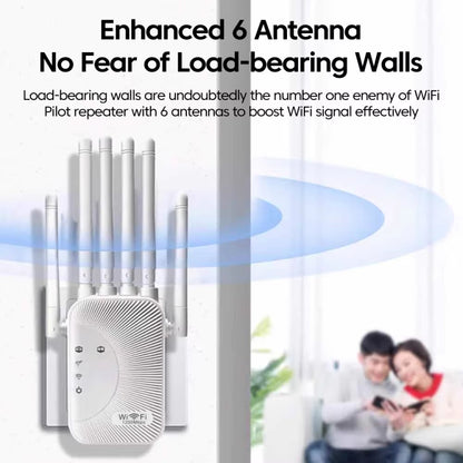 SM-011 Six-antenna 1200M Repeater WiFi Wireless Router, SM-011
