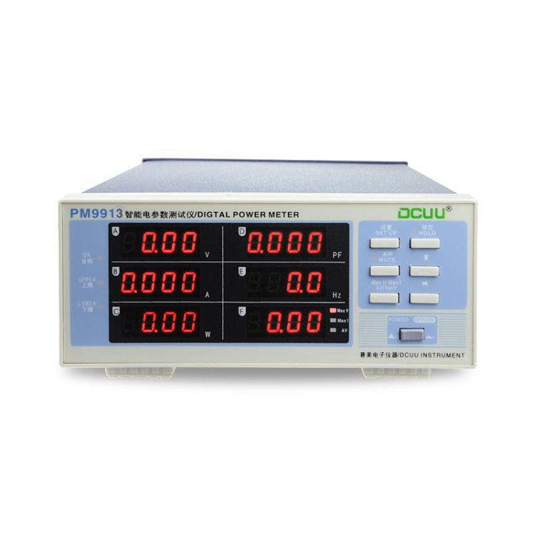 PM9913 Intelligent Electrical Parameters Measuring Instrument, US Plug, PM9913