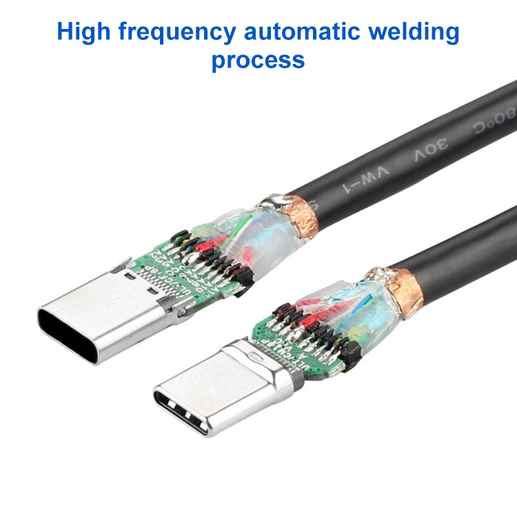 USB 3.1 Type-C / USB-C Male to Type-C / USB-C Female Gen2 Adapter Cable, Length: 50cm, Length: 50cm
